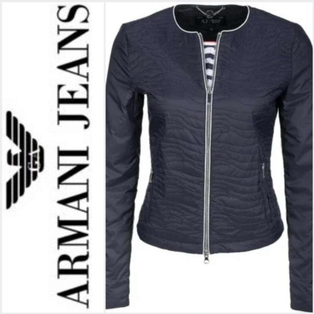 ARMANI Jeans light weight zip up jacket